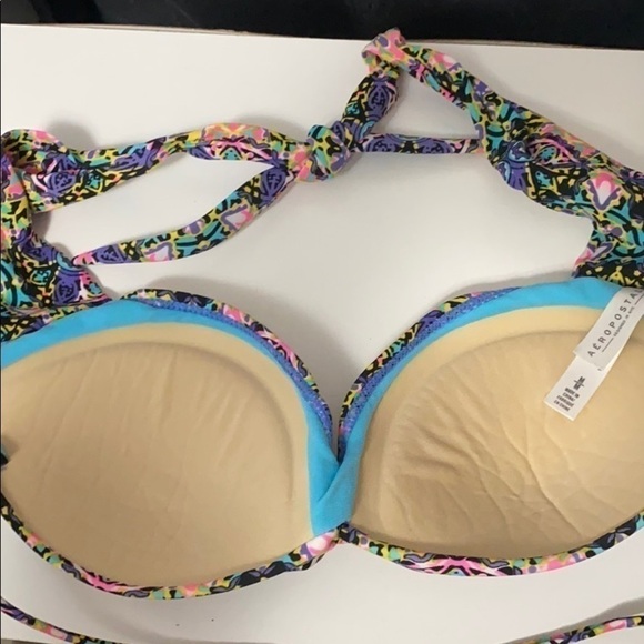AEROPOSTALE Medium Bikini top with tie neck - Picture 4 of 6